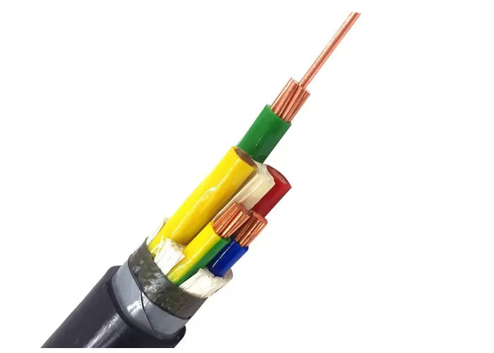 Power Cable LV - 0.6/1 kV Multi-core cables, PVC insulated, tape armoured with copper conductor