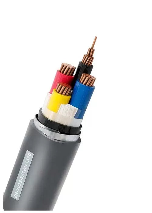 Power Cable LV - 0.6/1 kV Multi-core cables, PVC insulated, tape armoured with copper conductor