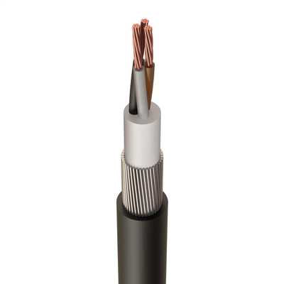 Power Cable LV -  0.6/1 kV Multi-core cables, PVC insulated, wire armoured with copper conductor