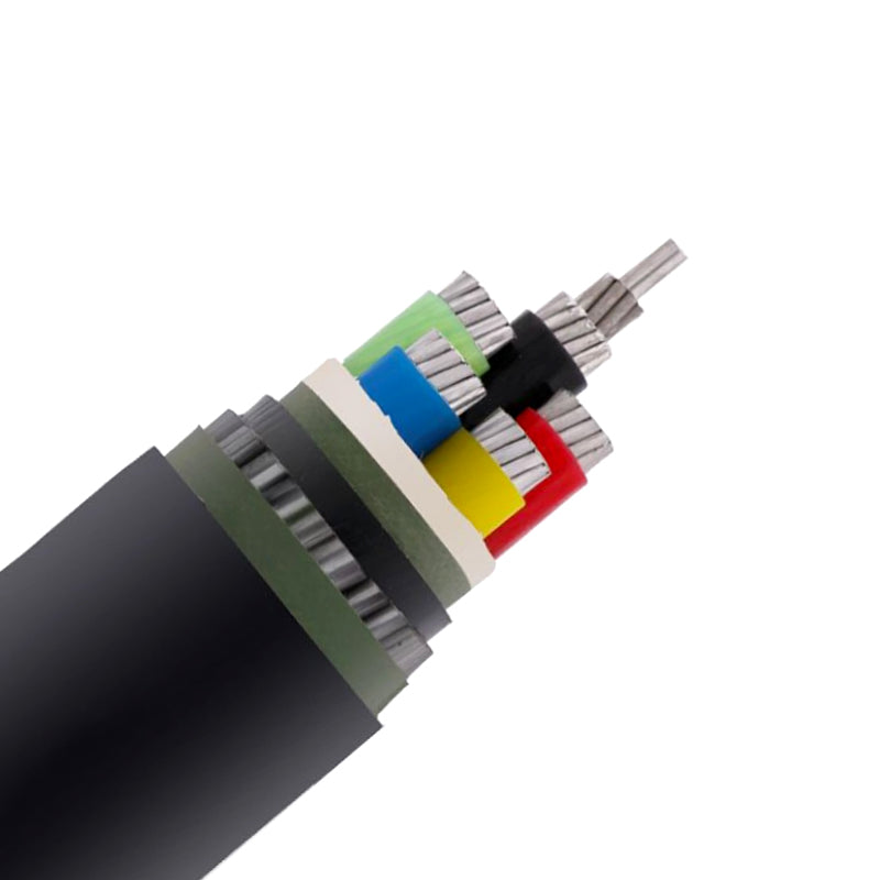 Power Cable LV - 0.6/1 kV Multi-core cables, Pvc insulated, wire armoured with aluminum conductor