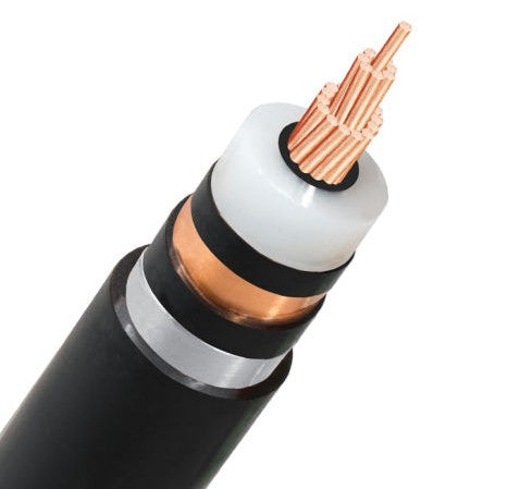 Power Cable MV - N2XSB(AL)Y-1 core CU XLPE PVC with ATA armor IEC 60502-2