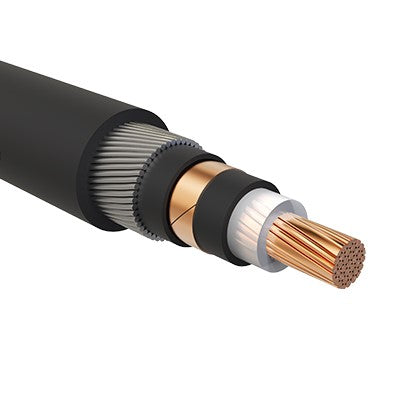 Power Cable MV - N2XSR(AL)Y-1 core CU XLPE PVC with AWA armor IEC 60502-2