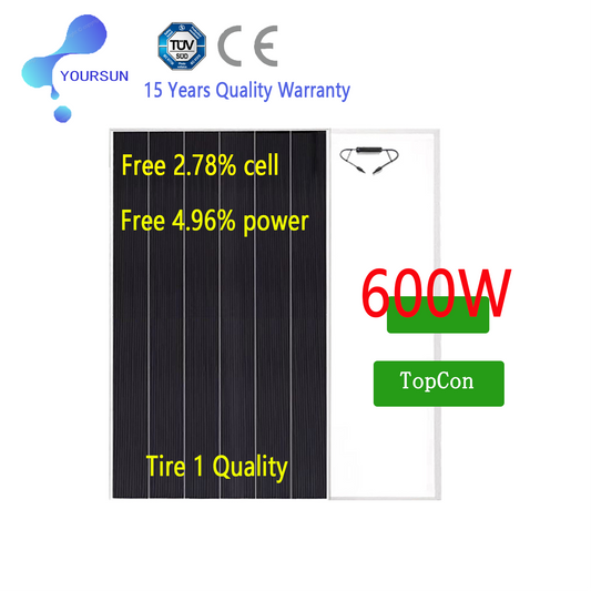 Solar Panel 600W ₱4,100【Manila】